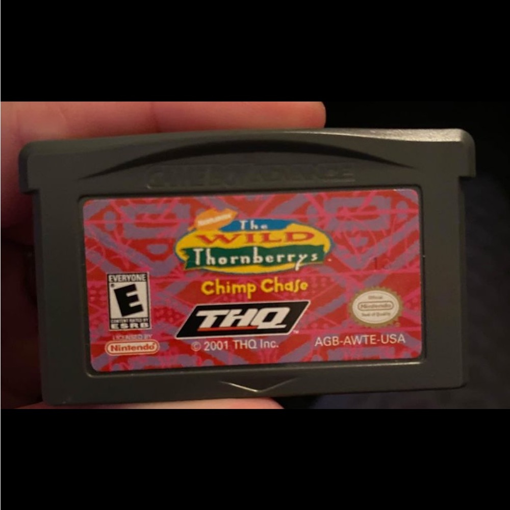 The Wild Thornberry’s Chimp Chase Gameboy Advance Game